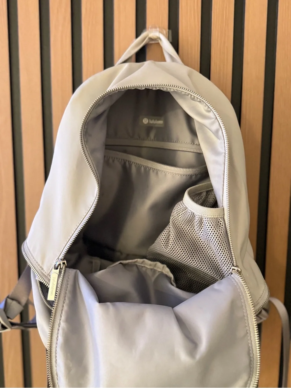 Lululemon Light Beige Mini Backpack